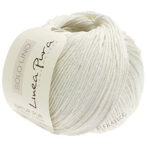 Lana Grossa SOLO LINO (Linea Pura) | 01-white