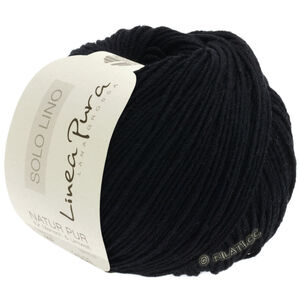 Lana Grossa SOLO LINO (Linea Pura) | 14-black