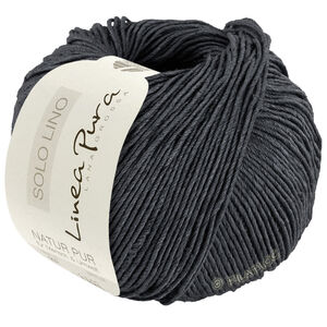 Lana Grossa SOLO LINO (Linea Pura) | 77-anthracite