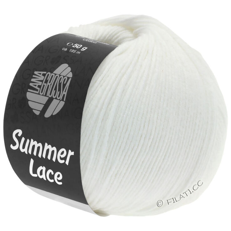 Lana Grossa SUMMER LACE | 01-white