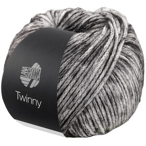 Lana Grossa TWINNY | 11-white/anthracite