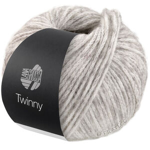 Lana Grossa TWINNY | 12-white/gray