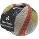 Lana Grossa MEILENWEIT 100g Yak Colorblock (ABOUT BERLIN) | 634-taupe/anthracite/mustard/mint/brick red mottled