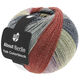 Lana Grossa MEILENWEIT 100g Yak Colorblock (ABOUT BERLIN) | 636-rose/linden green/anthracite/gray/rust mottled
