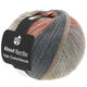 Lana Grossa MEILENWEIT 100g Yak Colorblock (ABOUT BERLIN) | 637-taupe/gray/gray rose/orange/dark gray mottled