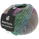 Lana Grossa MEILENWEIT 100g Yak Colorblock (ABOUT BERLIN) | 643-mint gray/gray blue/gray rose/fuchsia/gray green mottled