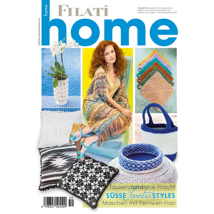 FILATI Handstrick No. 59 (Home) - German Edition from Lana Grossa