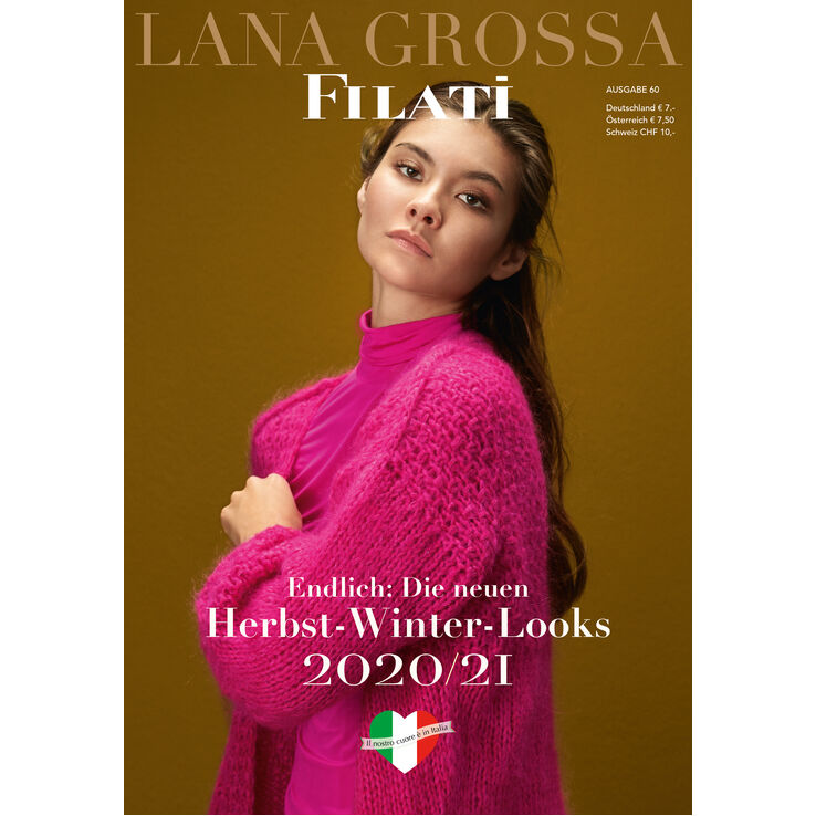 FILATI No. 60 (Herbst/Winter 2020/21) - Knitting instructions (EN) from Lana Grossa