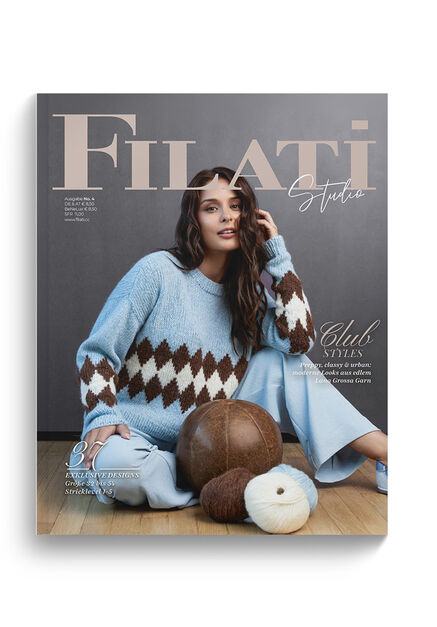 Lana Grossa FILATI STUDIO No. 4 - Magazine (DE) + Knitting instructions (EN) 