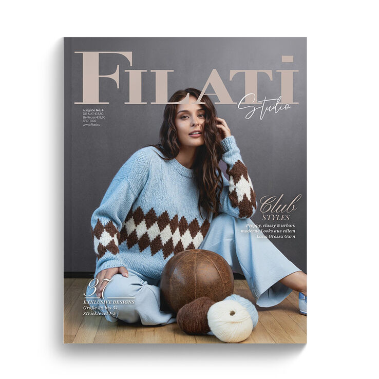 FILATI STUDIO No. 4 - Magazine (DE) + Knitting instructions (EN) from FILATI Studio