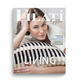 LIVING No. 1 - Magazine (DE) + Knitting instructions (EN) from FILATI Studio