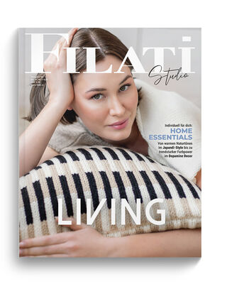 LIVING No. 1 - Magazine (DE) + Knitting instructions (EN) 