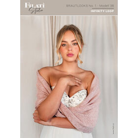 INFINITY LOOP pastel pink - Brautlooks No. 1 | M03b from Lana Grossa