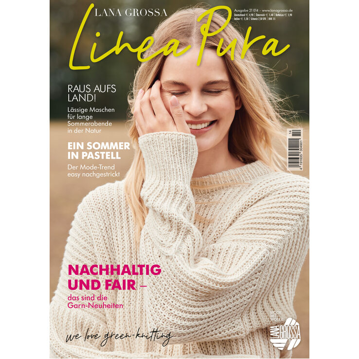 LINEA PURA No. 14 - Magazine (DE) + Knitting instructions (EN) from Lana Grossa