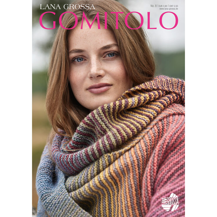 GOMITOLO No. 8 - Magazine (DE) + Knitting instructions (EN) from Lana Grossa