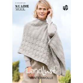 LANDLUST WINTERWOLLE Leporello - German Edition from Lana Grossa