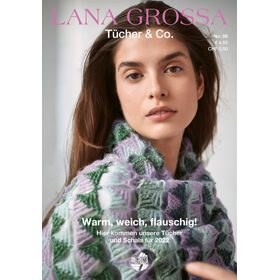 Tücher & Co. No. 6 - Magazin (DE) + Knitting instructions (EN) from Lana Grossa
