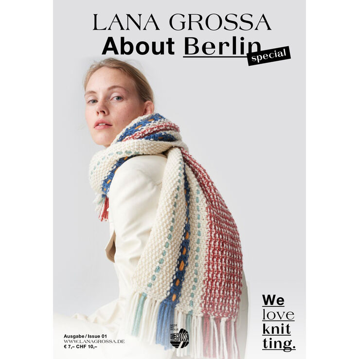 ABOUT BERLIN SPECIAL No. 1 - Knitting instructions (EN) from Lana Grossa