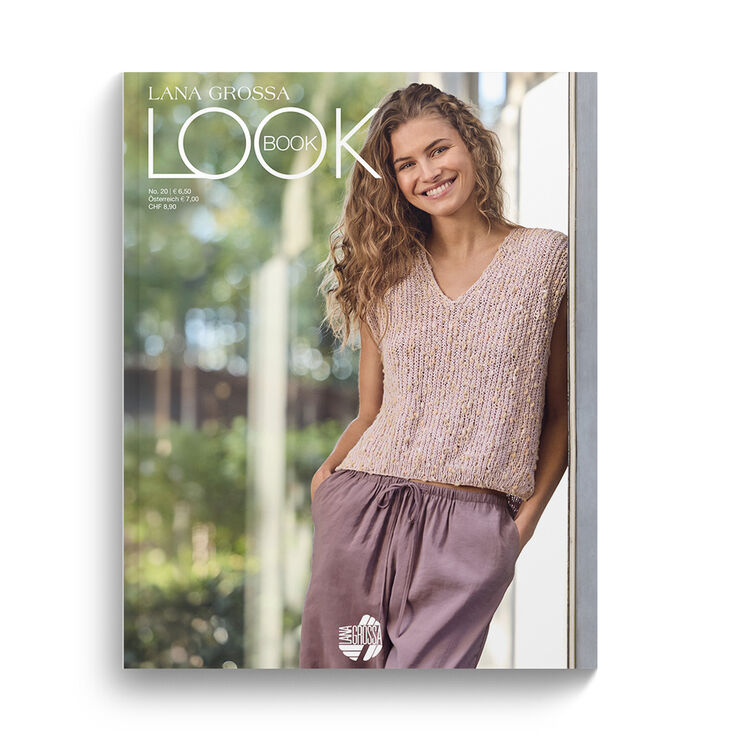 LOOKBOOK No. 20 - Magazine (DE) + Knitting instructions (EN) from Lana Grossa