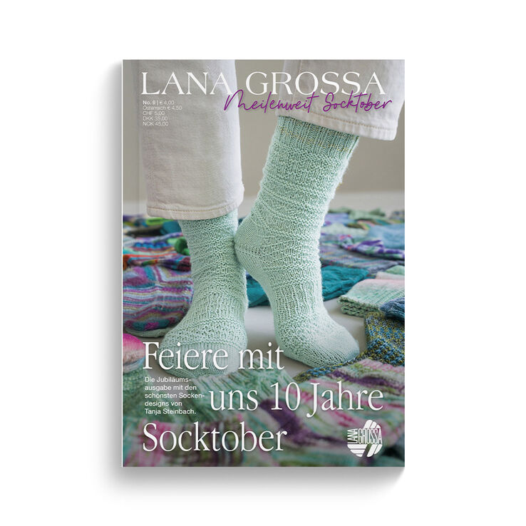 MEILENWEIT Socktober No. 9 - German Edition from Lana Grossa