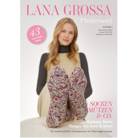 MEILENWEIT No. 6 - Magazine (DE) + Knitting instructions (EN) from Lana Grossa
