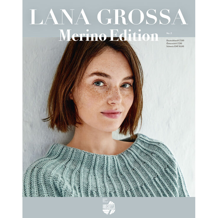 Merino Edition No. 2 - Magazine (DE) + Knitting instructions (EN) from Lana Grossa