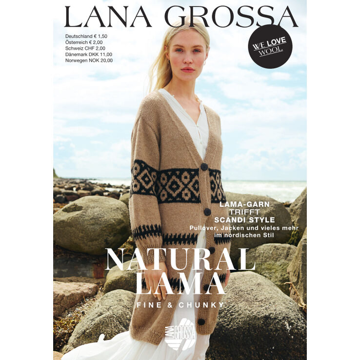 Natural Lama Booklet - German Edition from Lana Grossa