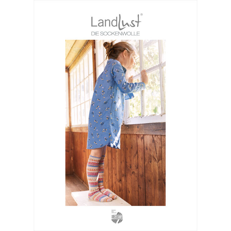 LANDLUST DIE SOCKENWOLLE - Sockengrundanleitung 2019 (German Edition) from Lana Grossa