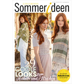 SOMMERIDEEN No. 1 - Magazine (DE) + Knitting instructions (EN) from Lana Grossa