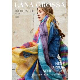 Tücher & Co. No. 4 - Magazine (DE) + Knitting instructions (EN) from Lana Grossa