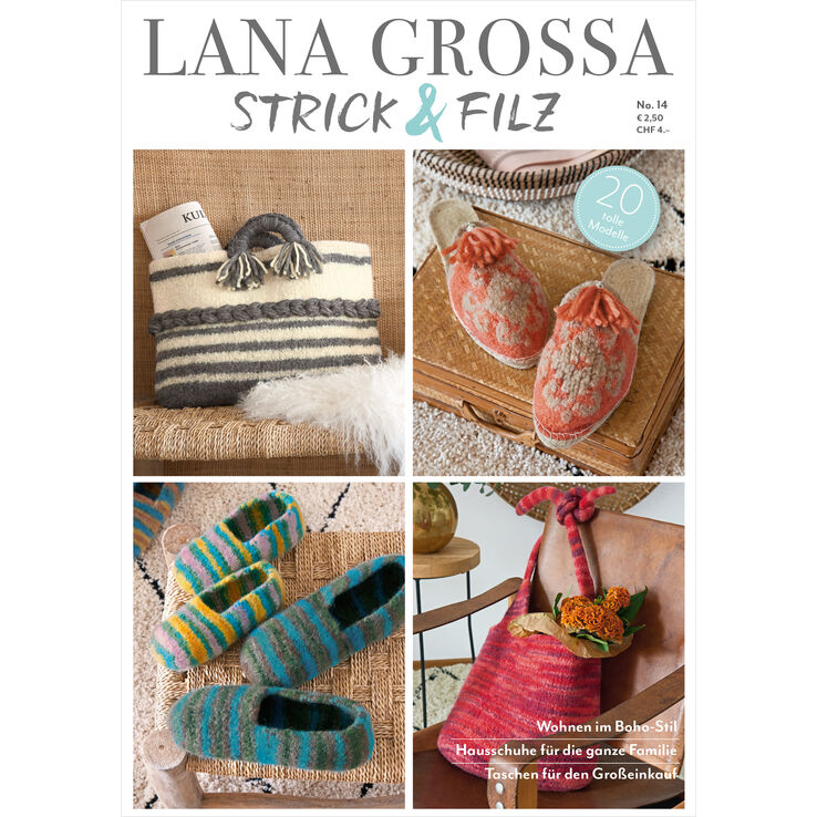 STRICK & FILZ No. 14 - German Edition from Lana Grossa