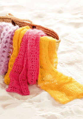 SCARF Silkhair from Lana Grossa