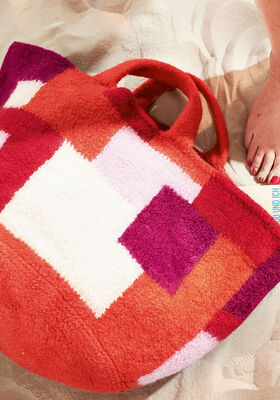 BEACH BAG Feltro from Lana Grossa