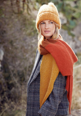 SHAWL Ecopuno from Lana Grossa