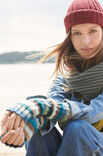 Lana Grossa FINGERLESS GLOVES Ecopuno