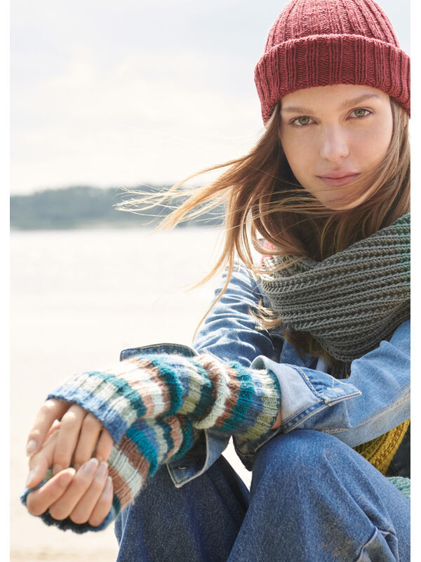 Lana Grossa FINGERLESS GLOVES Ecopuno