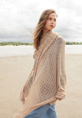 SHAWL Cool Wool Lace from Lana Grossa