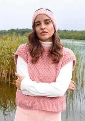 SLIPOVER Lala Berlin Lovely Cotton & Brillino from Lana Grossa