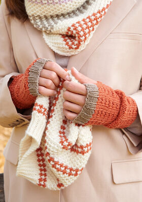 ARM WARMERS Landlust Alpaka Merino 100 from Lana Grossa