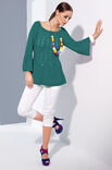 Lana Grossa TUNIC IN RIB AND LACE PATTERN Elastico