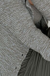 Lana Grossa RAGLAN JACKET IN GARTER STITCH Elastico