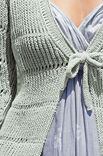 Lana Grossa CARDIGAN IN SHAKER RIB PATTERN Elastico