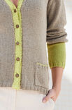 Lana Grossa COLORBLOCK JACKET Linarte