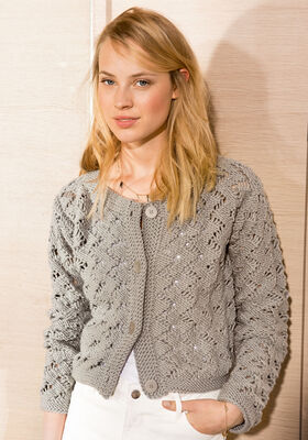 JACKET in Superbingo from Lana Grossa