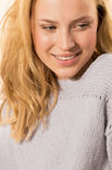 Lana Grossa PULLOVER in Cool Wool Big