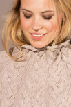 Lana Grossa PONCHO AND WRIST WARMERS in Cool Wool Big