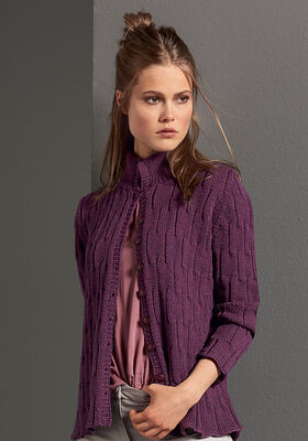 JACKET Cool Wool Big Melange from Lana Grossa