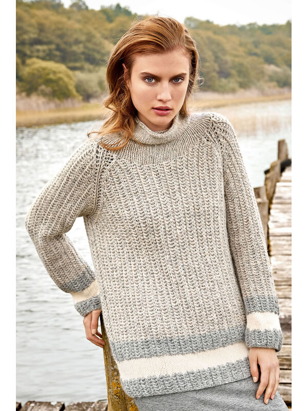 Lana Grossa PULLOVER Alta Moda Alpaca