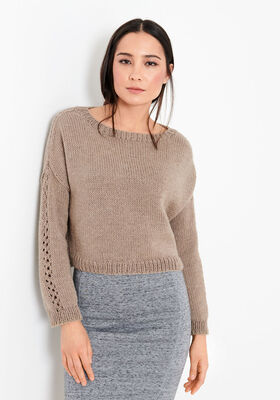 PULLOVER Bingo Melange from Lana Grossa
