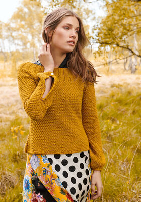PULLOVER Bingo Melange from Lana Grossa